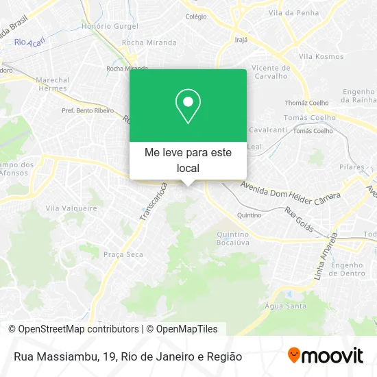 Rua Massiambu, 19 mapa