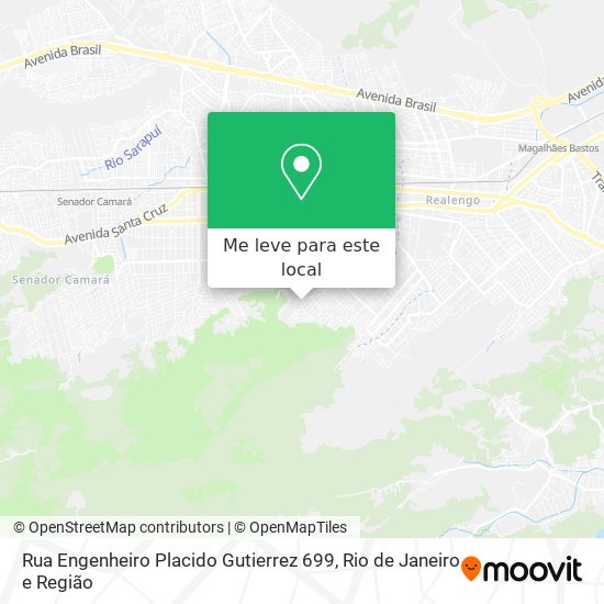 Rua Engenheiro Placido Gutierrez 699 mapa
