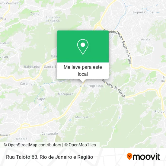 Rua Taioto 63 mapa