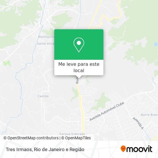 Tres Irmaos mapa