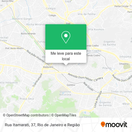 Rua Itamarati, 37 mapa