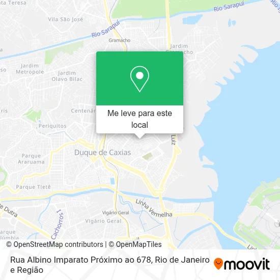 Rua Albino Imparato Próximo ao 678 mapa