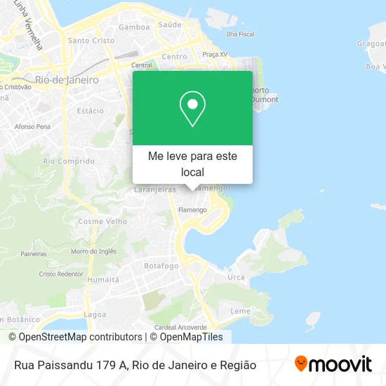 Rua Paissandu 179 A mapa