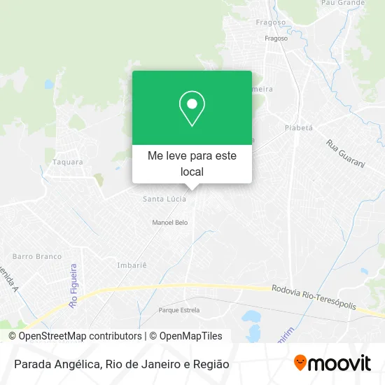 Parada Angélica mapa
