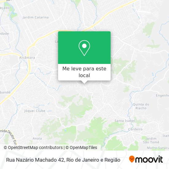 Rua Nazário Machado 42 mapa