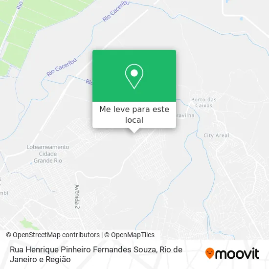 Rua Henrique Pinheiro Fernandes Souza mapa