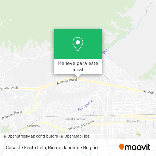 Casa de Festa Lelu mapa