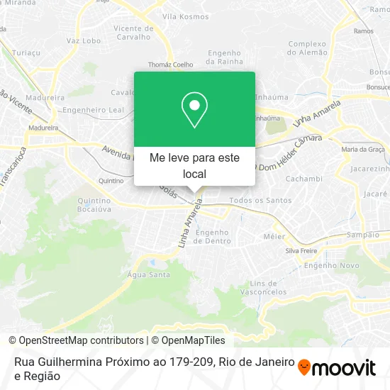 Rua Guilhermina Próximo ao 179-209 mapa