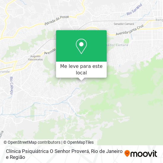Clínica Psiquiátrica O Senhor Proverá mapa