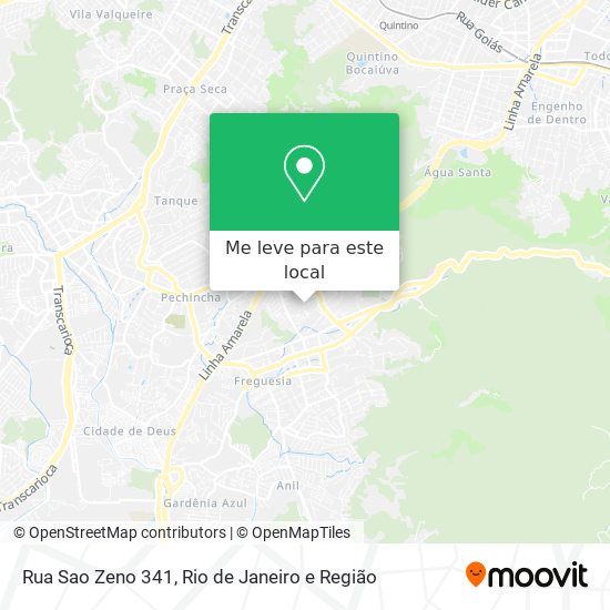 Rua Sao Zeno 341 mapa