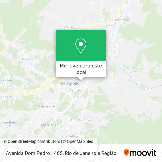 Avenida Dom Pedro I 465 mapa