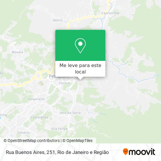 Rua Buenos Aires, 251 mapa