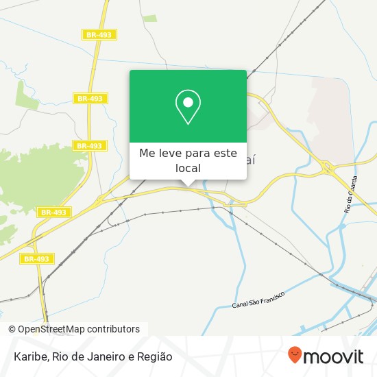 Karibe mapa