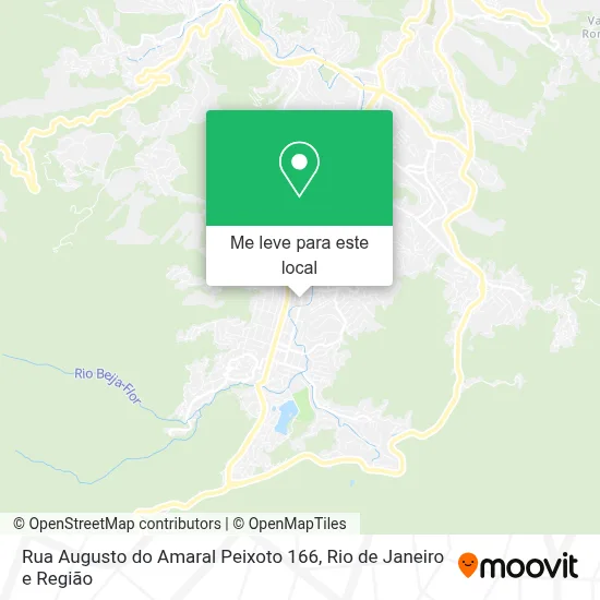 Rua Augusto do Amaral Peixoto 166 mapa