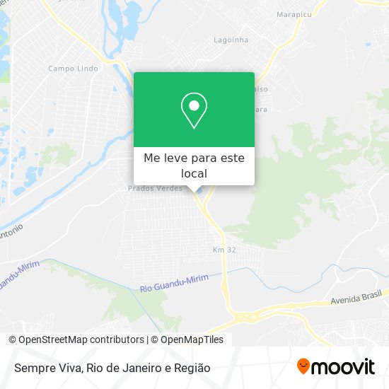 Sempre Viva mapa