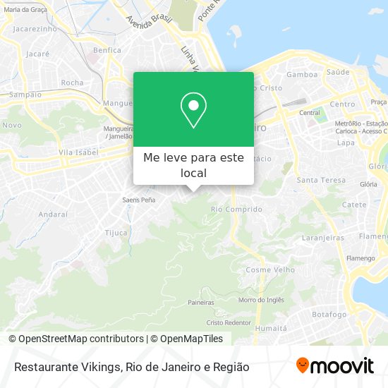 Restaurante Vikings mapa