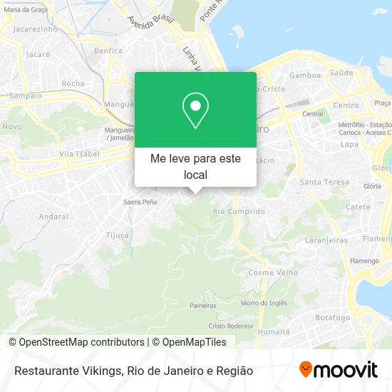 Restaurante Vikings mapa