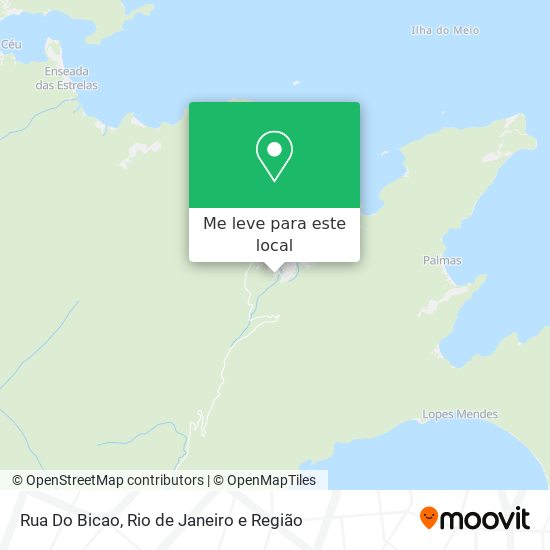 Rua Do Bicao mapa