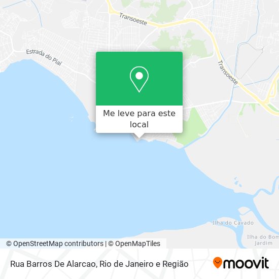 Rua Barros De Alarcao mapa