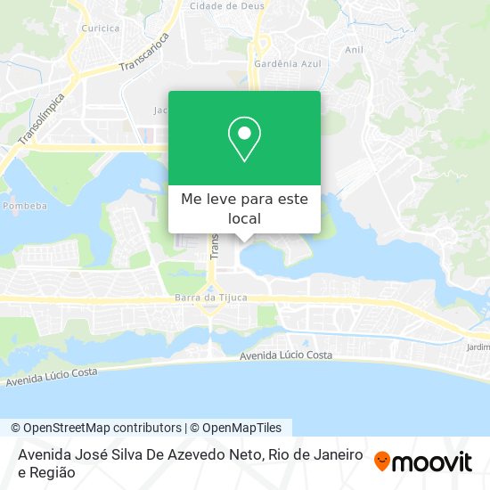 Avenida José Silva De Azevedo Neto mapa