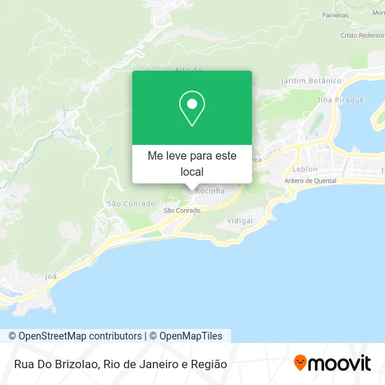 Rua Do Brizolao mapa