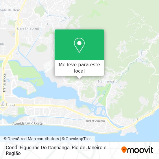 Cond. Figueiras Do Itanhangá mapa