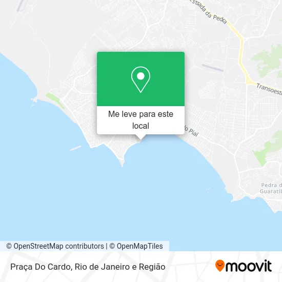 Praça Do Cardo mapa