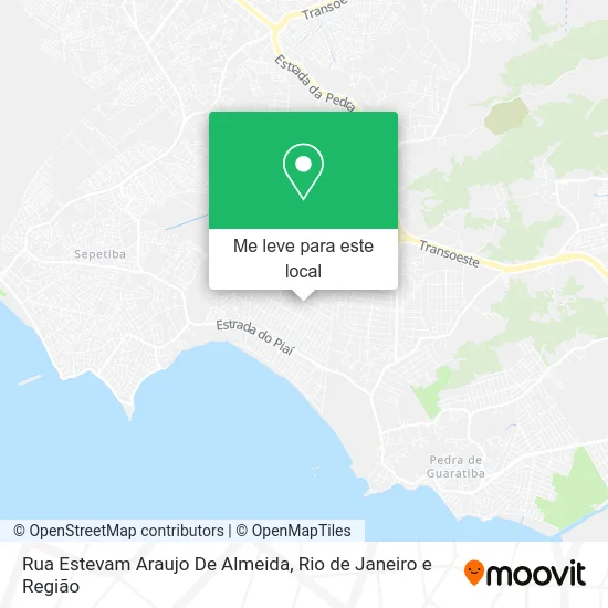 Rua Estevam Araujo De Almeida mapa