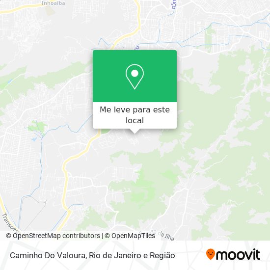 Caminho Do Valoura mapa