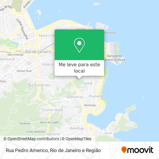 Rua Pedro Americo mapa