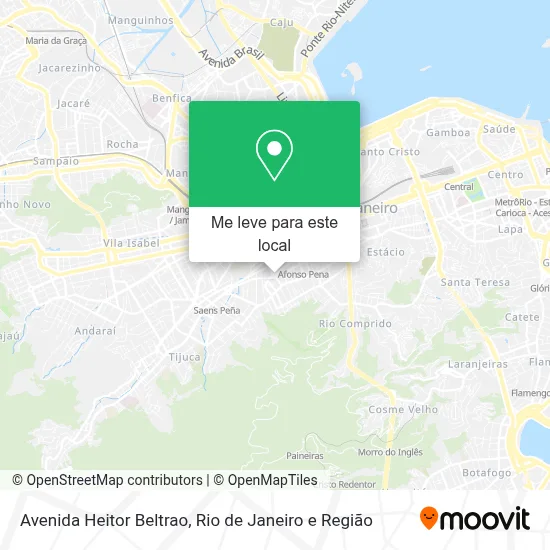 Avenida Heitor Beltrao mapa
