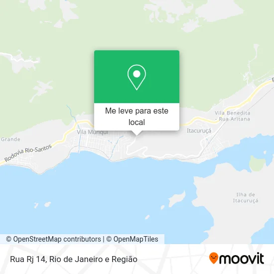 Rua Rj 14 mapa