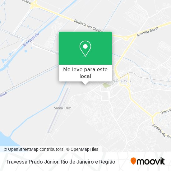 Travessa Prado Júnior mapa
