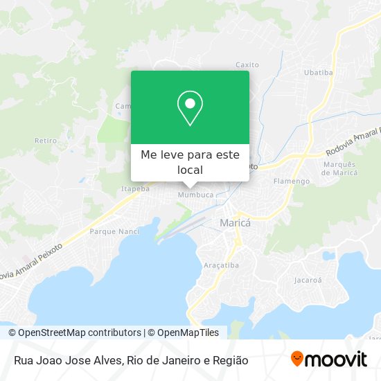 Rua Joao Jose Alves mapa