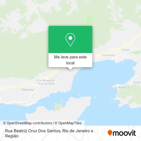 Rua Beatriz Cruz Dos Santos mapa
