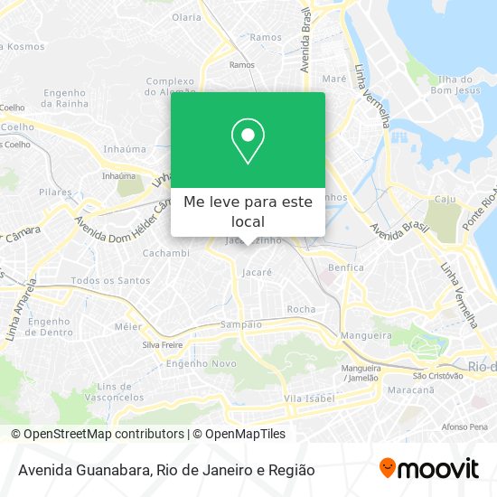 Avenida Guanabara mapa