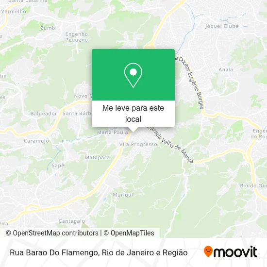 Rua Barao Do Flamengo mapa