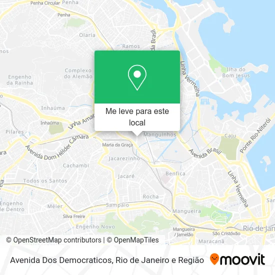 Avenida Dos Democraticos mapa