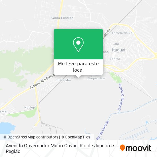 Avenida Governador Mario Covas mapa