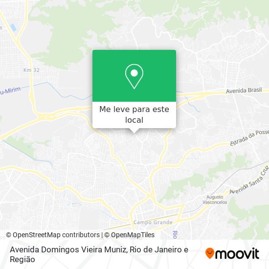Avenida Domingos Vieira Muniz mapa