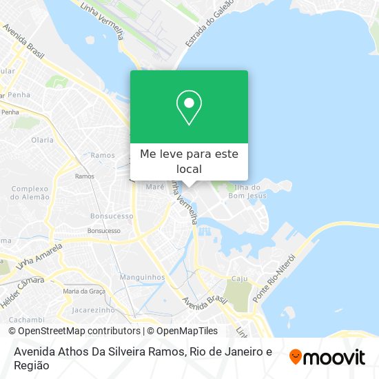 Avenida Athos Da Silveira Ramos mapa