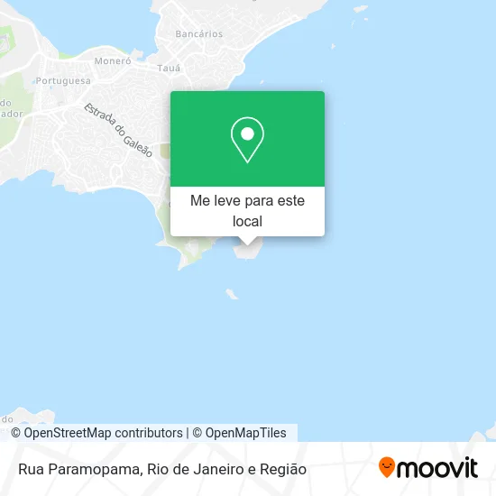 Rua Paramopama mapa