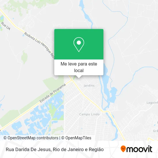 Rua Darida De Jesus mapa