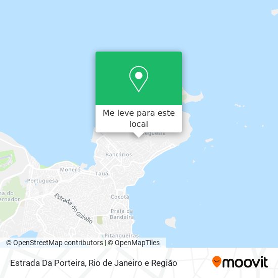 Estrada Da Porteira mapa