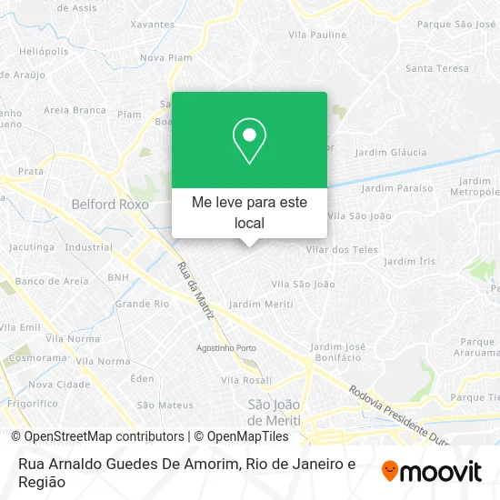 Rua Arnaldo Guedes De Amorim mapa