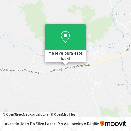 Avenida Joao Da Silva Lessa mapa