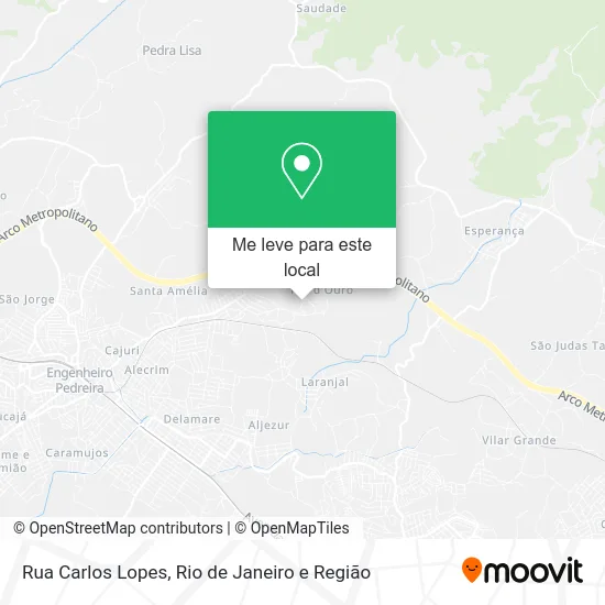 Rua Carlos Lopes mapa