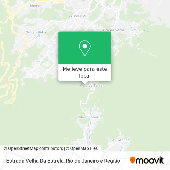 Estrada Velha Da Estrela mapa