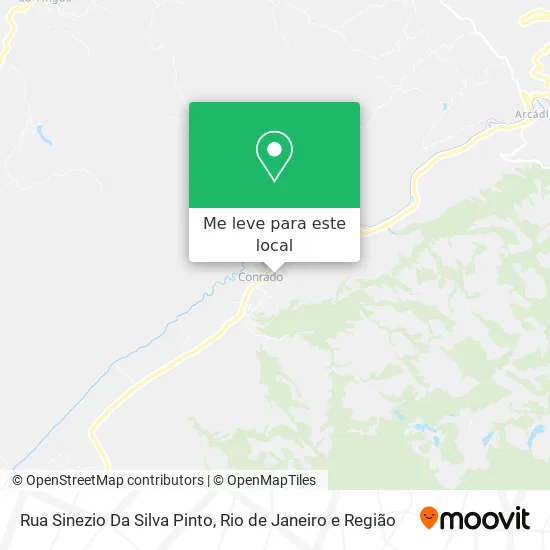 Rua Sinezio Da Silva Pinto mapa