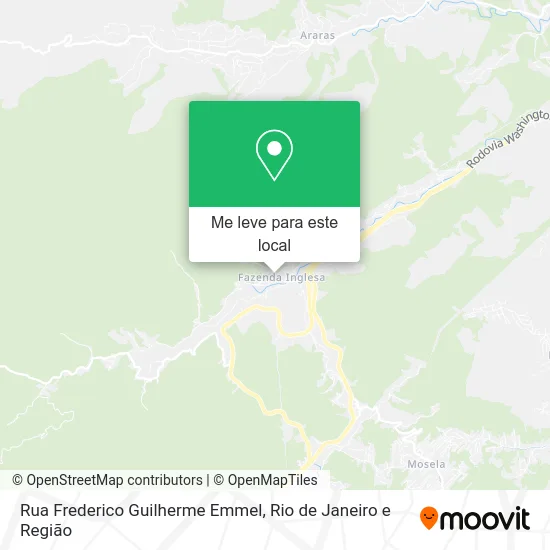 Rua Frederico Guilherme Emmel mapa